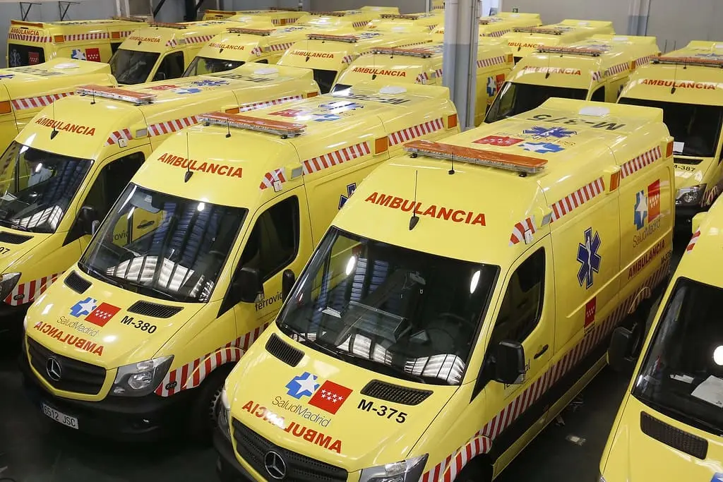 Flota de ambulancias